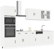 vidaXL 7 peças armário de cozinha conjunto Kalmar branco