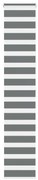 vidaXL Cortina de zebra 40x200 cm largura do tecido 35,9 cm poliéster