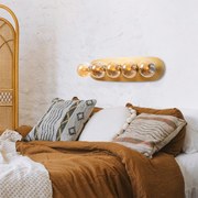 Aplique de Parede Well – Dourado – 90 x 23 x 26 cm