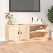 vidaXL Móvel de TV 105x34x40 cm madeira de pinho maciça