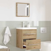vidaXL Conjunto de Móveis para Banheiro Castanho 41 x 38,5 x 48 cm