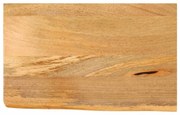 Tampo de mesa c/ borda viva 50x20x3,8 cm mangueira maciça