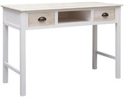 vidaXL Mesa consola 110x45x76 cm madeira