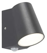 Candeeiro de exterior antracite com sensor de movimento incl. LED - Uma Moderno