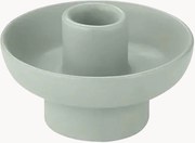 Castiçal em cerâmica Vela