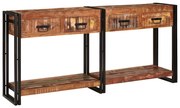 vidaXL Conjunto de Mesas de Console com gaveta Outros 2 pcs Multicolor