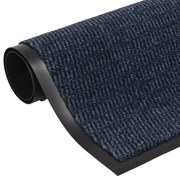vidaXL Tapete de entrada tufado 60x180 cm azul
