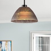 Candeeiro de Teto Bornova – Preto – 30 cm