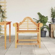 vidaXL Cadeira de jardim 88x60x92 cm madeira de teca maciça