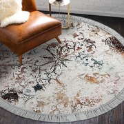 Tapete de Entrada Aln400609Rn17 – Multicolor – 100x100 cm | Tribo Home