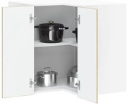vidaXL Armário canto parede cozinha Porto madeira carvalho sonoma