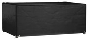 vidaXL Capa p/ mobiliário de jardim 8 ilhós 180x122x75 cm retangular