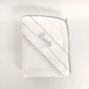 Toalha Banho Com Renda Personalizado
