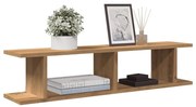 vidaXL Prateleiras parede 2 pcs deriv. madeira carvalho artisiano