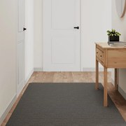 vidaXL Tapete/passadeira 100x180 cm antracite