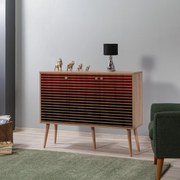 Console Mega – Carvalho Sonoma – 120 cm x 90 cm x 36 cm