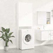 vidaXL Armário máquina de lavar roupa 64x25,5x190 cm branco