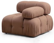 Sofá de 1 Lugar Bubble – Castanho – 95x95x75 cm