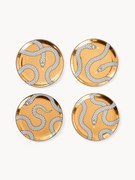 Conjunto de bases para copos em porcelana Eden, conjunto de 4