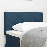 vidaXL Cabeceira com cabeceira Azul 80 cm Couro Sintético
