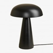 Candeeiro De Mesa De Ferro Galina ↑35 Cm Preto - Sklum