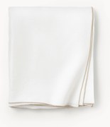 Toalha de mesa em linho com rebordo Kennedy