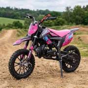 MINI MOTO PARA CRIANÇAS MiniCross Roan 709 gasolina 49cc 4.5CV ROSA
