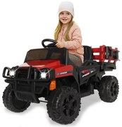 Carro elétrico infantil Bateria 12V Offroader Bufalo Vermelho