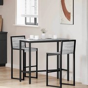 vidaXL mesa Cinza Sonoma 100 x 50 x 90,5 cm
