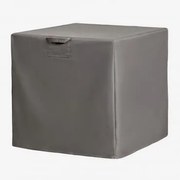 Capa Protetora 100x90 Cm Para Cadeira De Jardim Otley Cinza Antracite - Sklum