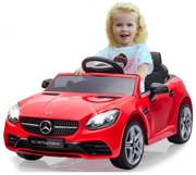 Carro elétrico infantil Mercedes-Benz SLC vermelho 12V