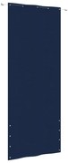vidaXL Tela de varanda 100x240 cm tecido oxford azul