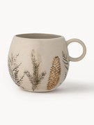 XL Mugs Hollie with Grass Motif, Set of 2