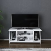 TV Stand Rinaldo – Branco – 120x35x50,8 cm