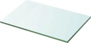 vidaXL Prateleira de vidro 20x30 cm transparente