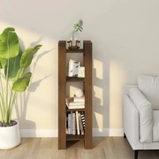 vidaXL Estante/divisória 41x35x125 cm madeira maciça castanho mel