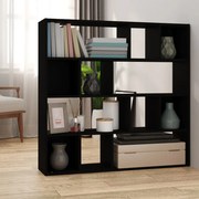vidaXL Estante/divisória 105x24x102 cm preto