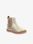 Botas Kick pop da KICKERS® bege-dourado