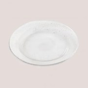 Pack De 4 Pratos De Sobremesa Em Vidro Byron Transparente - Sklum