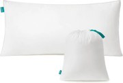 Almofada de cama com enchimento suave para um sono repousante | SONGMICS | 80 x 40 x 12 cm | TBP001W01.