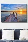 Pintura Decorativa em Tela 111732092 – Multicolor – 70 x 100 cm