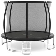 Trampolim externo de 10 pés com rede de proteção colorida