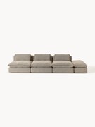 Sofá modular XL com pufe Felix