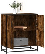 vidaXL Aparador 68x35x76 cm deriv. de madeira carvalho fumado