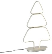 Candeeiro de Mesa de Natal Aço Árvore de Natal Incl. LED - Arbre