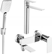 Mexen Zero Conjunto de banheira R62, cromado - 71113R62-00
