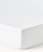 Lençol com elástico em cetim de algodão topper Premium