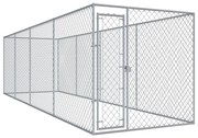 vidaXL Canil de exterior 760x192x185 cm