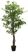 vidaXL Figueira artificial 1008 folhas 180 cm verde