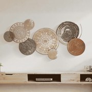 DECORAÇÃO DE PAREDE BOHO CM 167,6X8,9X80,6 MULTICOR